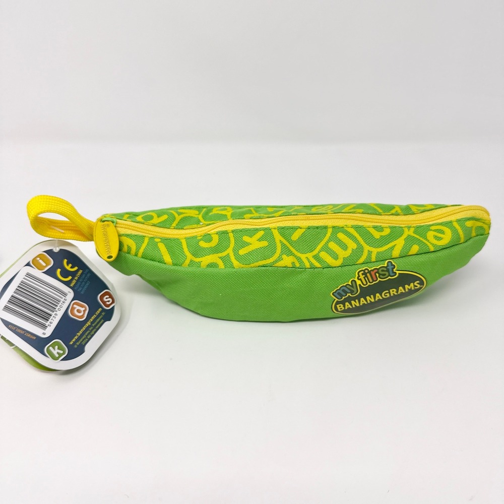 My First Bananagrams Word Tile Game Young Reading Skills Letters Smart Kid Game